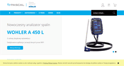 Desktop Screenshot of pascalpolska.pl