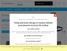 Tablet Screenshot of pascalpolska.pl